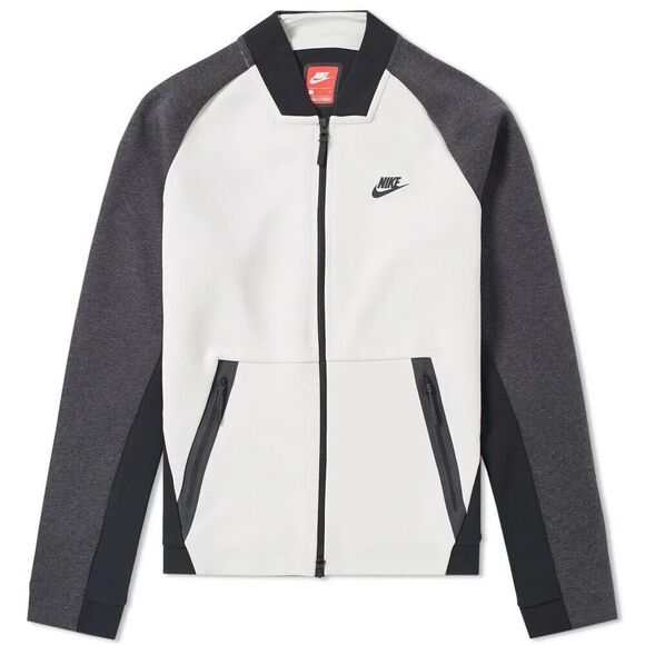 NIKE TECH FLEECE VARSITY MENS JACKET 886617 091 Size L - Picture 1 of 13